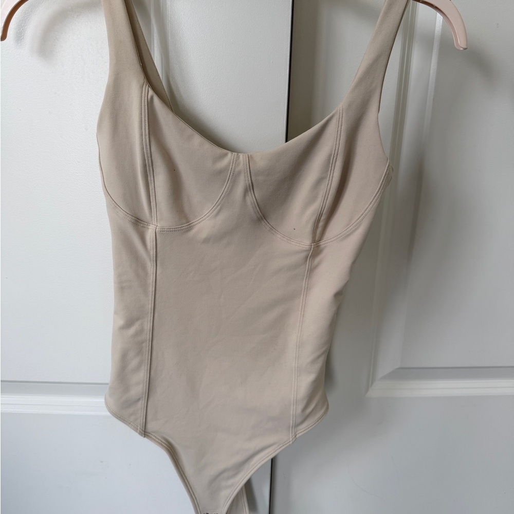 Abercrombie & Fitch Corset Tan Bodysuit- S
